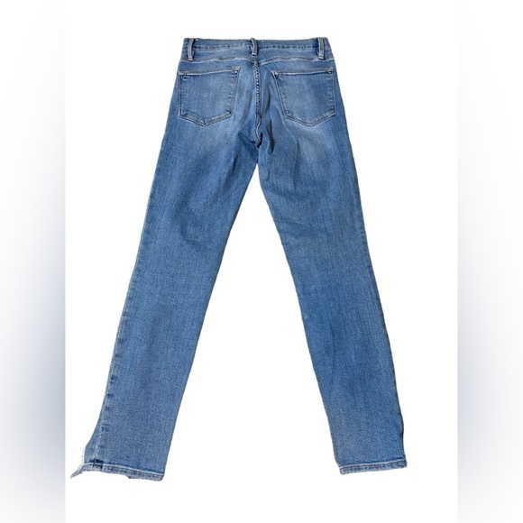 FRAME DENIM Le High Skinny Jeans Front Chew Paltrow Light Wash - Picture 6 of 10